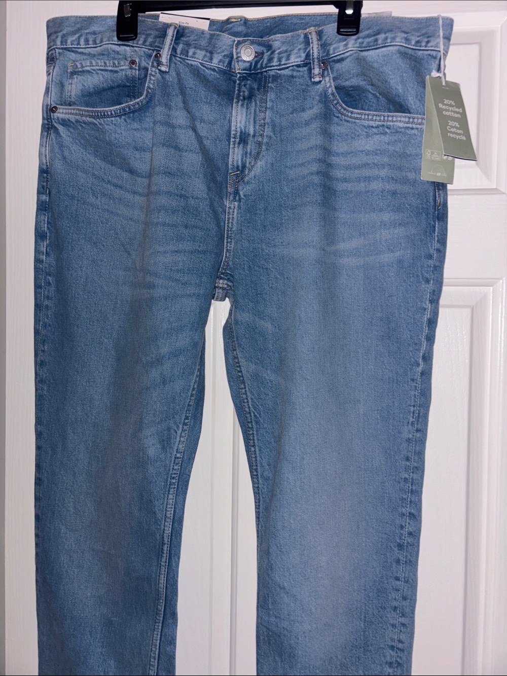 H&M Light Blue Straight Leg Men's Jeans New With Tags
